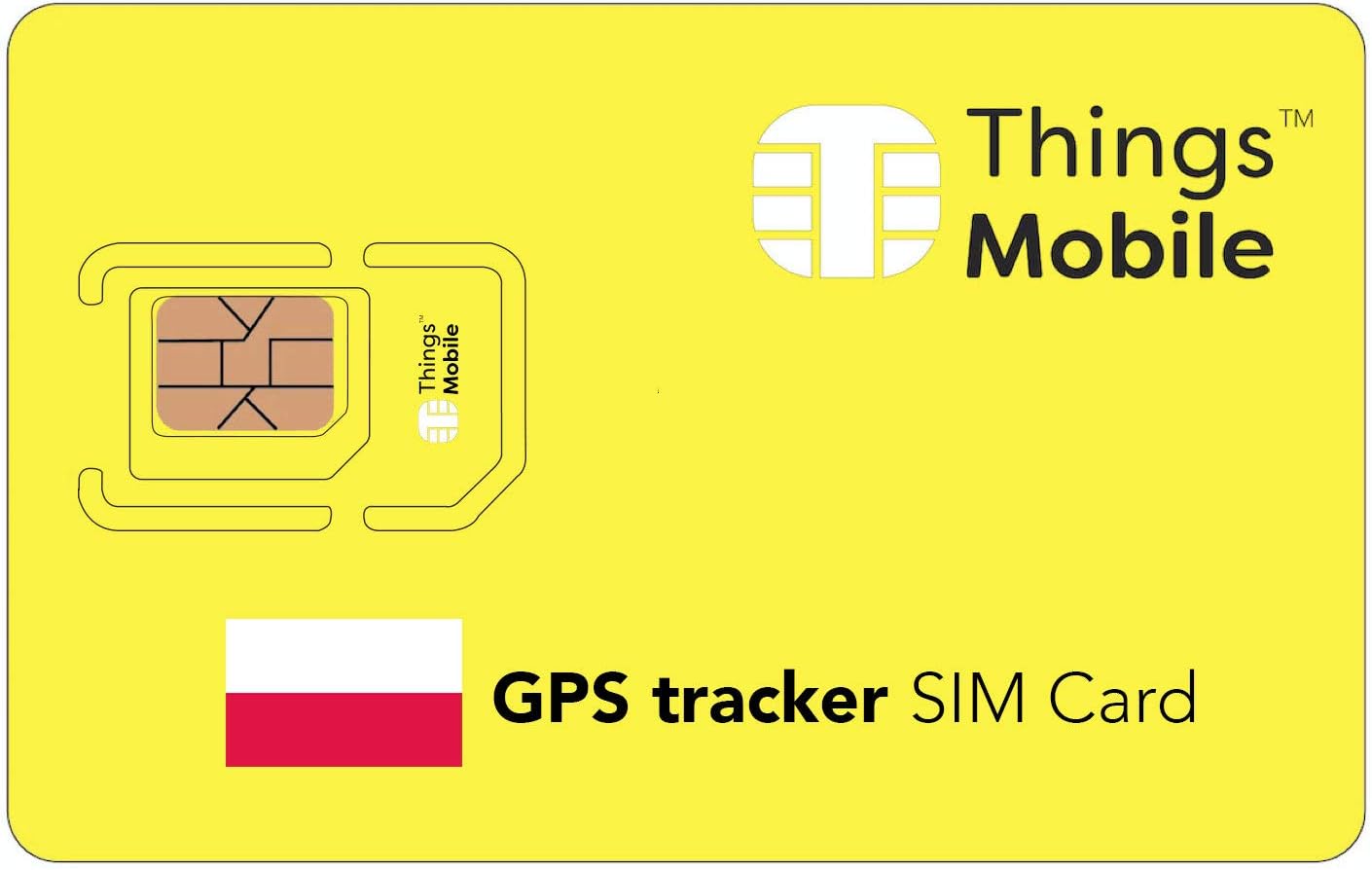 SIM Card for GPS TRACKER in POLAND Things Mobile global coverage
