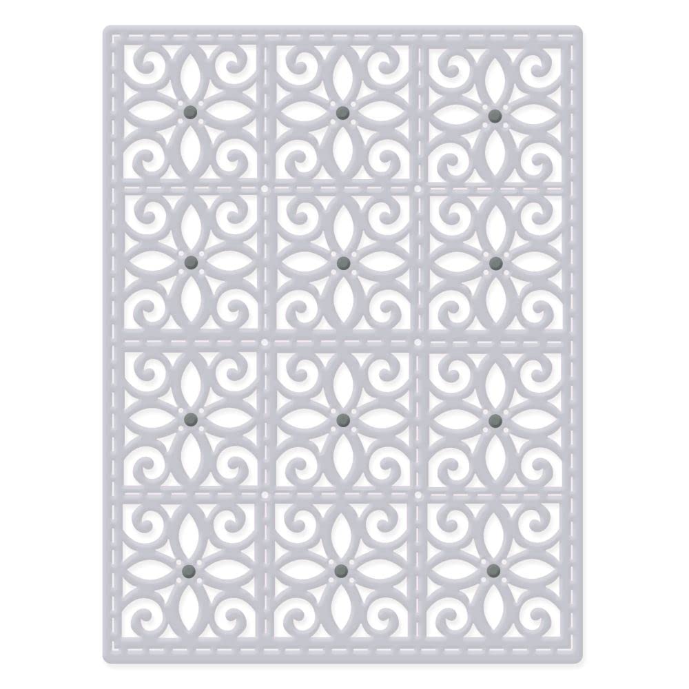 Sweet Dixie Metal Cutting Dies Rectangular Tiled Background