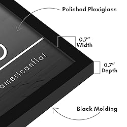 Americanflat 20x28 Picture Frame with Polished