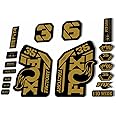 Fork Replacement Decal Sticker Compatibale for Fox 36 2021 Series Plain Gold (Glossy)
