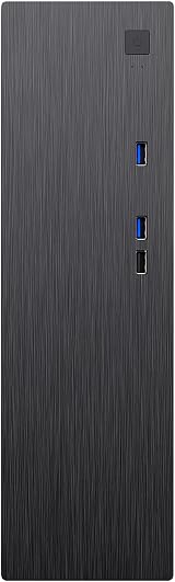 CiT S506 Slim Desktop Case M-ATX Horizontal Vertical USB 3.0 Fan Black view 3