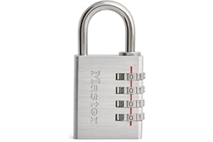Master Lock 643D Set Your Own Combination Padlock, 1 Pack, Silver