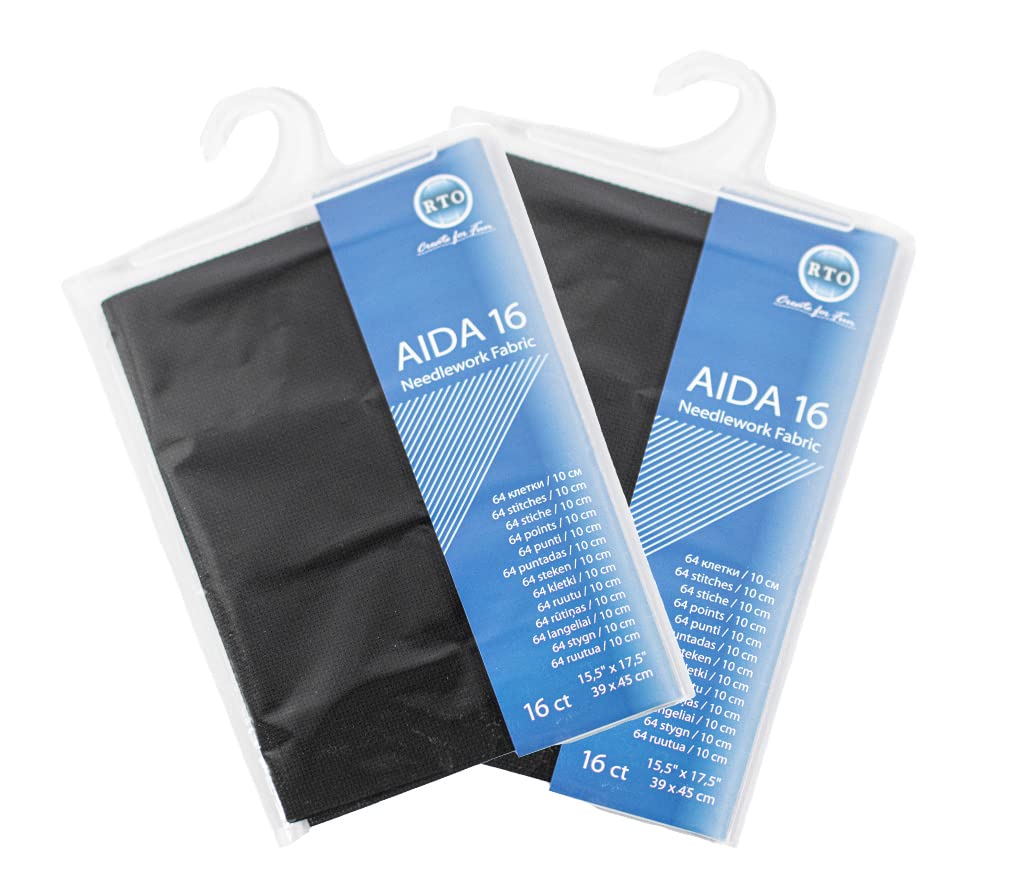Mouldmaster Aida 16 Black Pack of Two, 39cm x 45cm