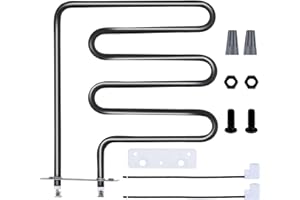 MOOTVGOO 800 Watts Smoker Heating Element Kit Replacement for Masterbuilt & Char-Broil Digital Electric Smokers, Replace 9907090033 or FDES30111