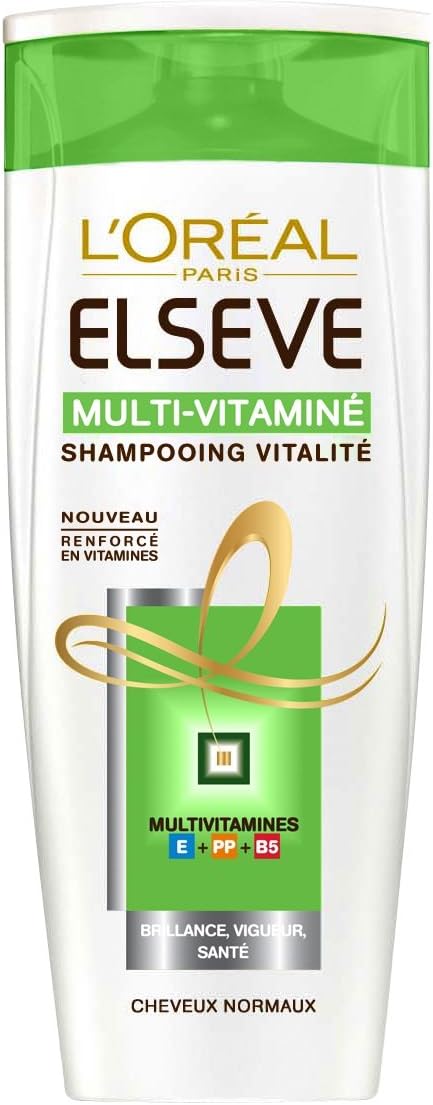 Elseve Multi-vitaminé Shampoo 250ml Pack of 2