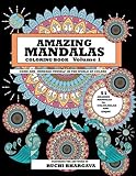 Amazing Mandalas: Amazing Mandalas Coloring Book Volume 1 by 