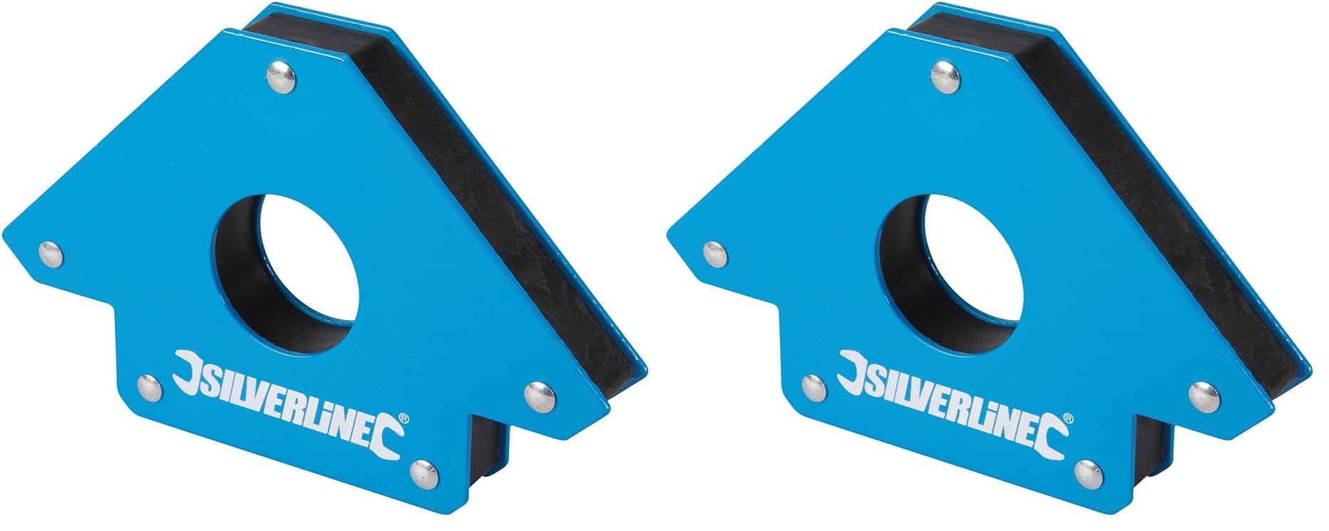 Silverline Welding Magnet 125mm / 20kg (633756) (Pack of 2)