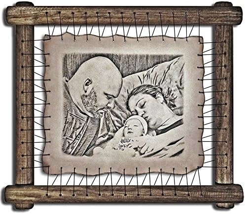 Gift For Best Friend Custom Gay Couples Portrait From Photo Lesbian gifts Gay Gift Gay Wedding Gifts Gay Marriage Gift For Gay Guys Gay Art - RARE Hand Drawn Pyrography Technique