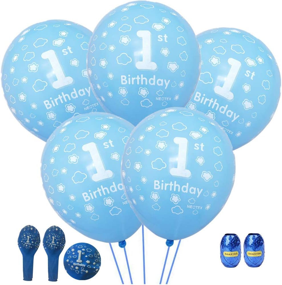 1st birthday balloons for boy