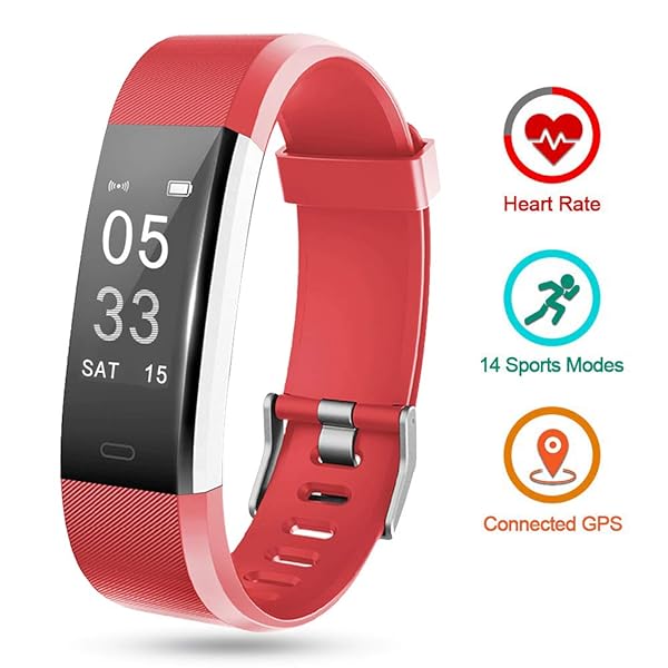 Lintelek Fitness Activity Tracker HR, Fit