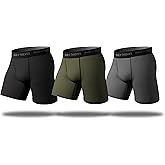 Pair of Thieves Men’s Long Boxer Briefs – Soft, Breathable, Quick Dry Underwear with 4-Way Stretch – Multi-Pack