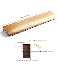 BaiNong 5 Pack 8 inch self Adhesive Cabinet pulls
