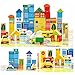 City Wooden Building Blocks Stacking Set Toys For Kids by Zhisheng You