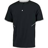 Russell Athletic Men's Short Sleeve Pullover Cage Jacket - Lightweight Sports Outerwear