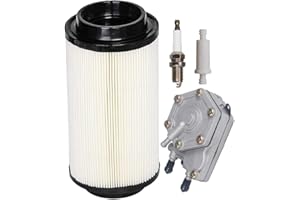 HIFROM Air Filter/Cleaner with Fuel Filter Fuel Pump Spark Plug Tune Up kit Cimpatible with Polaris Sportsman 400 500 550 600 700 ATV Quad Replace 7080595 7082101 2530009 2520227