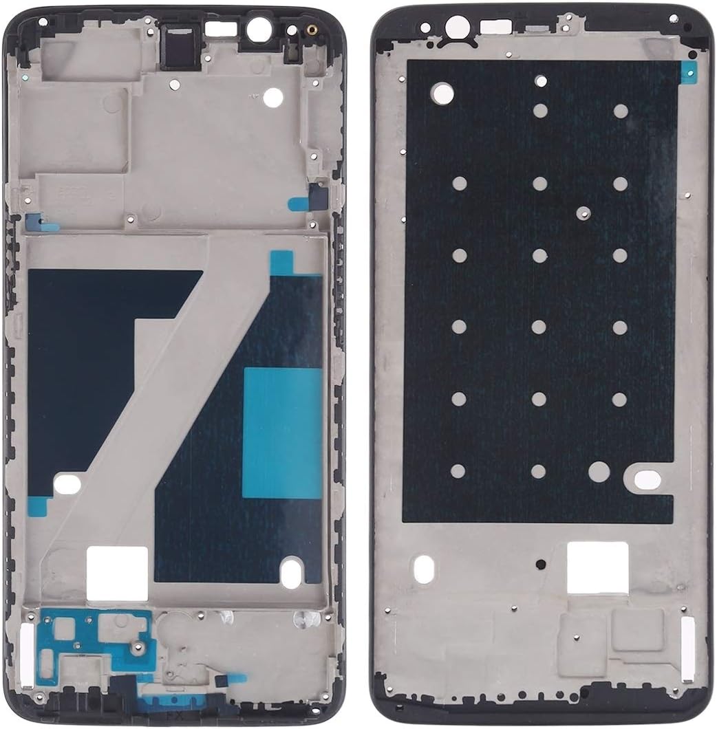Yinghuas LCD Shield Screen Replacement Kit Front Housing LCD Frame Bezel Plate for OnePlus 5T (Black) Assembled LCD Screen (Color : Black)
