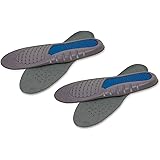 Amazon Brand - Solimo Work Gel Insoles, Women's Size 6-10 (2 Pairs)