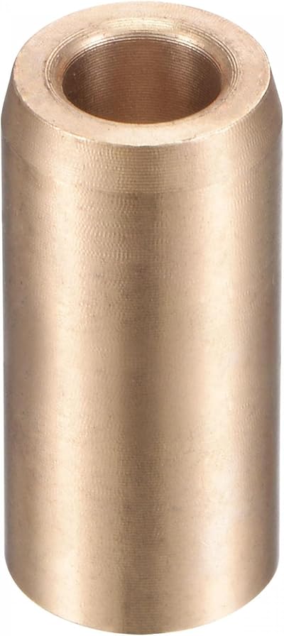 sourcing map Sleeve Bearings 5mm Bore 9mm OD 20mm Length Cast Brass