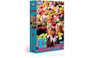 Toyster - Quebra-cabeça: IA CÃOMIDINHAS - 500 peças nano - Game Office
