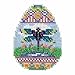 Dragonfly Egg Beaded Counted Cross Stitch Ornament Kit Mill Hill 2016 Spring Bouquet MH181612