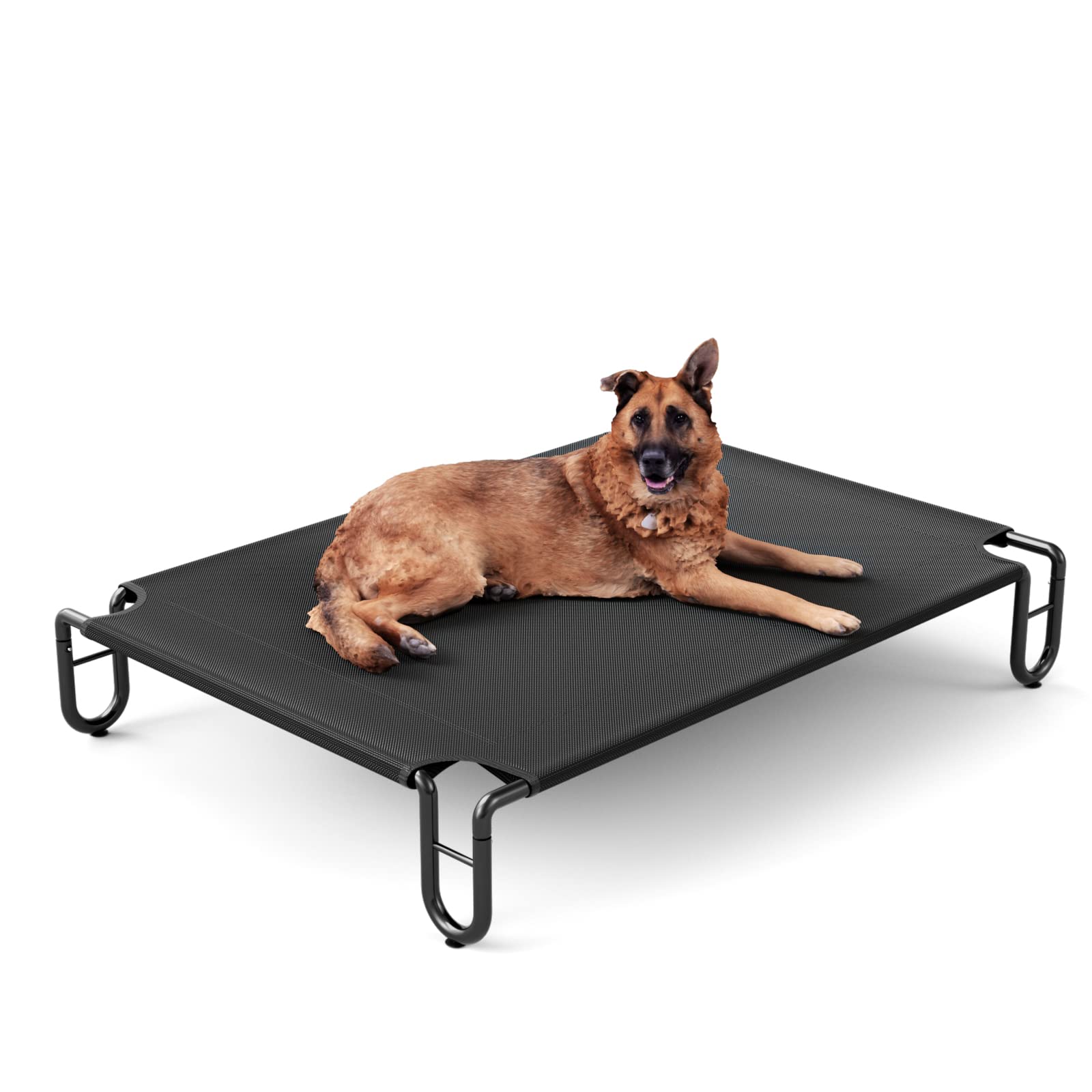 FAYDUDU Elevated Dog Bed Portable Raised Dog Beds with Washable Mesh Cooling Breathable Elevated Pet Bed Large for Indoor and Outdoor Use โ image 1