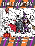 Halloween: A Calming Coloring Book for All Ages by Becca Moore