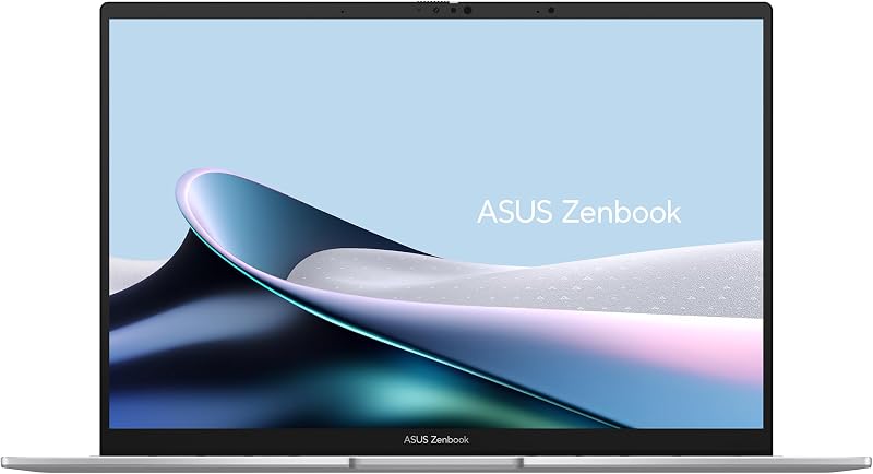 Zenbook 14 OLED UX3405CA-QD1481W - Portátil WUXGA de 14" (Intel Core Ultra 7 255H, 16GB RAM, 512GB SSD, ARC 140T, Windows 11 Home) Silver Fog - Teclado QWERTY em espanhol