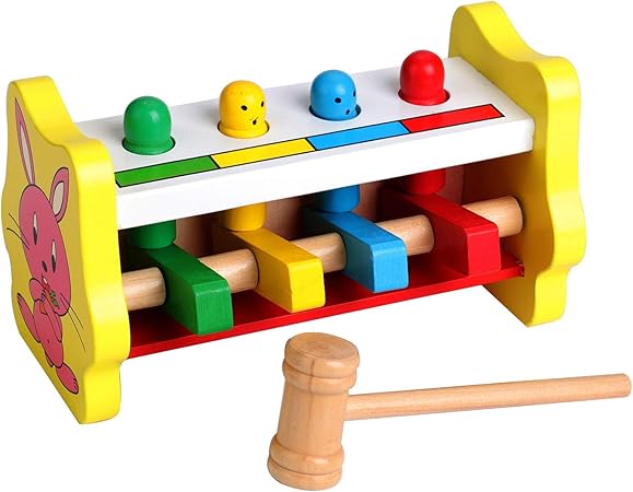 Amazon 玩具ゲーム ノッキング玩具 打楽器 木製 パーカッション カラフル 音楽 知育玩具 リズム楽器 幼児楽器 早期開発 子供おもちゃ 多機能 認知色 赤ちゃん 木槌付け 音楽認知 子供 幼稚園 贈り物 誕生日 プレゼント ドラム 打楽器 おもちゃ