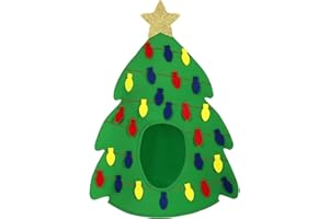 ROC PARTY DIY Christmas Hat - Novetly Xmas Headwear for Unisex Adults