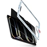 bersem Privacy Screen Protector Compatible with iPad Pro 13 Inch M5 2025 / M4 2024, Anti-Spy Tempered Glass Film, EZ kit