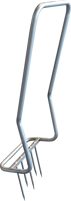 Tierra Garden 31-9114 Dewit Grelinette Galvanized Broadfork