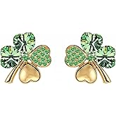 St. Patrick's Day Earrings for Women | Irish Shamrock Earrings | Green Clover Earrings | Lovely Jewelry Gift