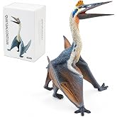 Gemini&amp;Genius Pteranodon Toy for Kids Quetzalcoatlus Dinosaur Action Figure | Pterodactyl Figurine, Large Flying Dinosaur Toy, Realistic Pternanodon Gift for Kids Display and Play