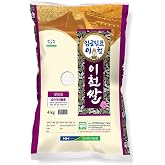 ICHEON RICE(ALCHANMI) - Premium Korean White Rice, Korean Imgumnim-pyo(KIng' rice) No Additives, Family Size 8.8lb(4kg)
