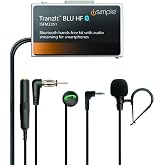 iSimple Hands-Free Calling and Music Streaming Kit with Control Button for Smartphones - Frustration-Free Packaging - Black