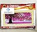 Cross Kit Stitch, Kisstaker 54x118cm Sakura Cherry Blossom Trees DIY Cross Stitch Embroidery Kit Home Decor Arts, Crafts & Sewing Cross Stitch