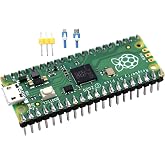 Adeept Raspberry Pi Pico with Pre-Soldered Header and USB Cable, Microcontroller Mini Development Board, Based on Raspberry Pi RP2040 Chip, Dual-Core ARM Cortex M0+ Processor