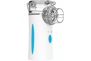 NAWETI Nebulizer, Portable Rechargeable Nebulizer, Ultrasonic Mesh Nebulizer
