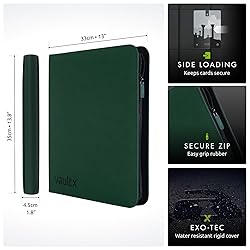 Vault X 12 Pocket Trading Card Zip Binder - 480