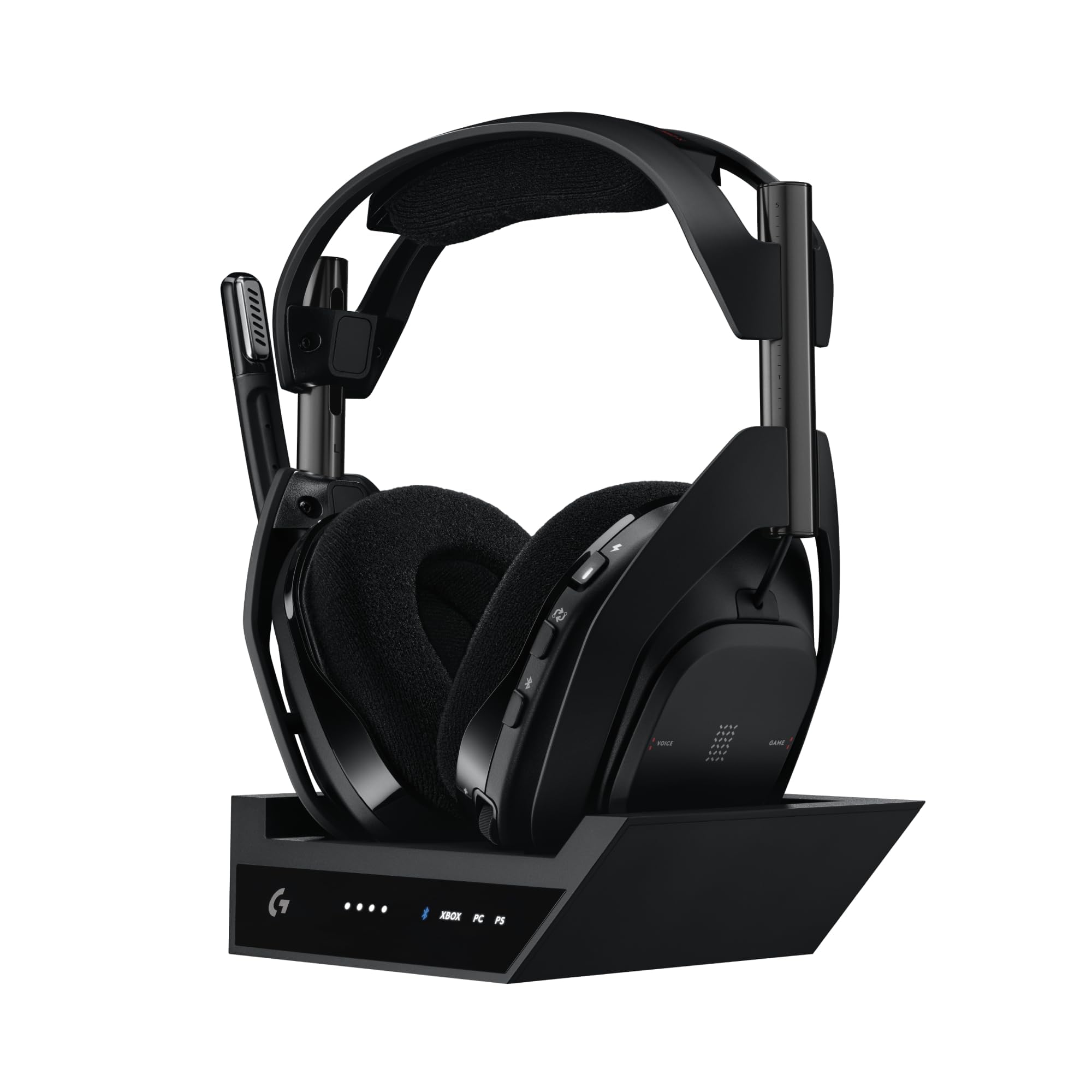 Logitech G Astro A50 X LIGHTSPEED, Kabelloses Gaming-Headset + Basisstation – PRO-G GRAPHENE, PLAYSYNC für Xbox Series X|S, PS5, PC/Mac, Nintendo Switch/Switch 2, Bluetooth, HDMI 2.1 Passthru -Schwarz