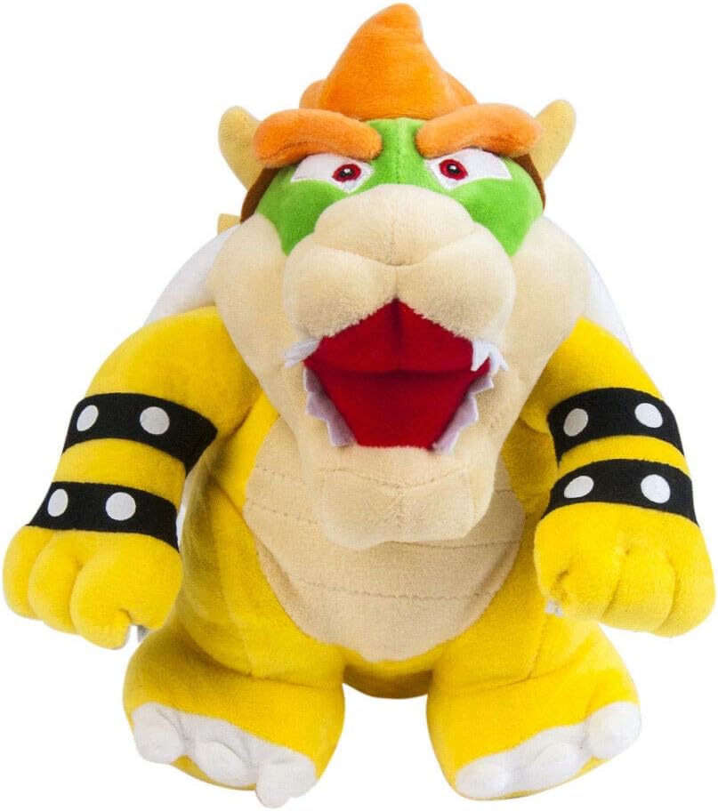 Meijiada Super Mario Bros King Bowser Koopa Plush Toy Stuffed Animal 9 Inches