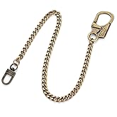 Ahiller Heavy Duty Key Wallet Chains for Men Biker | Anti-Loss Dual-Lock Security, Smooth Stainless Steel Chain with Comfortable Feel, Stylish and Practical Accessory for EDC