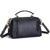 Zhuoliang Genuine Leather Crossbody Bags for Women Wristlets Handbags Purse Small Satchel Clutch Shoulder Bag