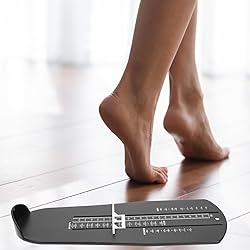 DOITOOL 2Pcs Shoe Sizer Foot Measurement Device for