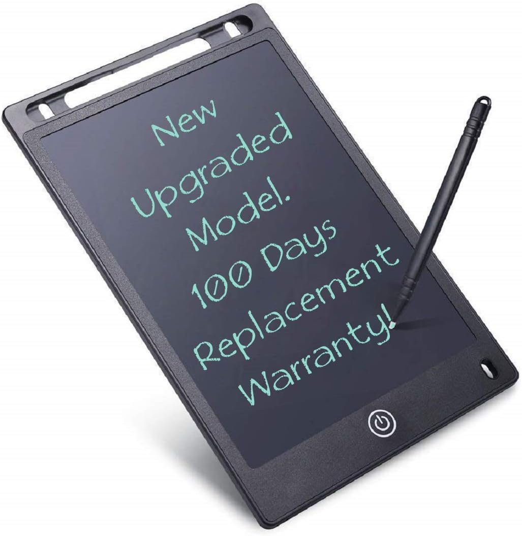VeeDee 8.5" LCD Writing Tablet, Electronic Drawing Board Doodle Handwriting Gift for Kids (Colors May Vary)
