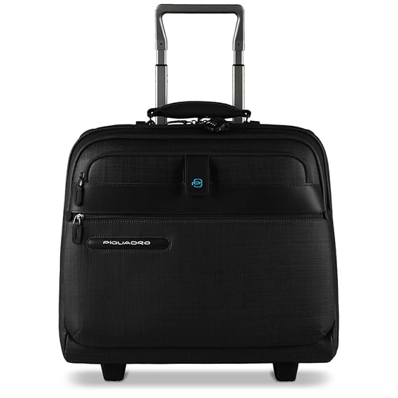 Piquadro Wheeled Computer Briefcase with iPad Air Compartment