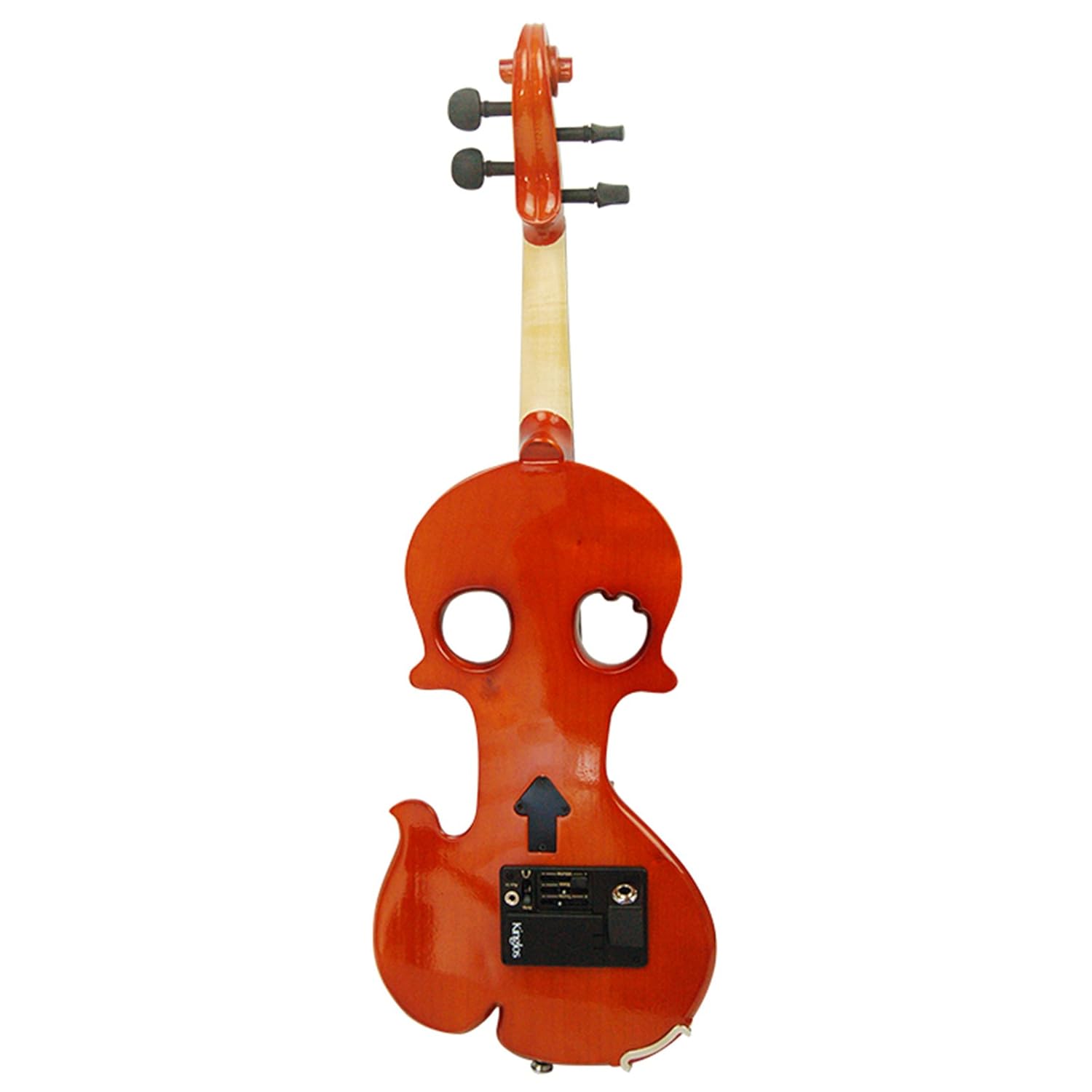 Musical Kinglos 4/4 Solid Wood Advanced 5STRING Skull Electric/Silent