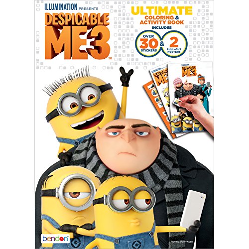Bendon Despicable Me 3 Ultimate Activity Poster Book, 32 Pages (40917)