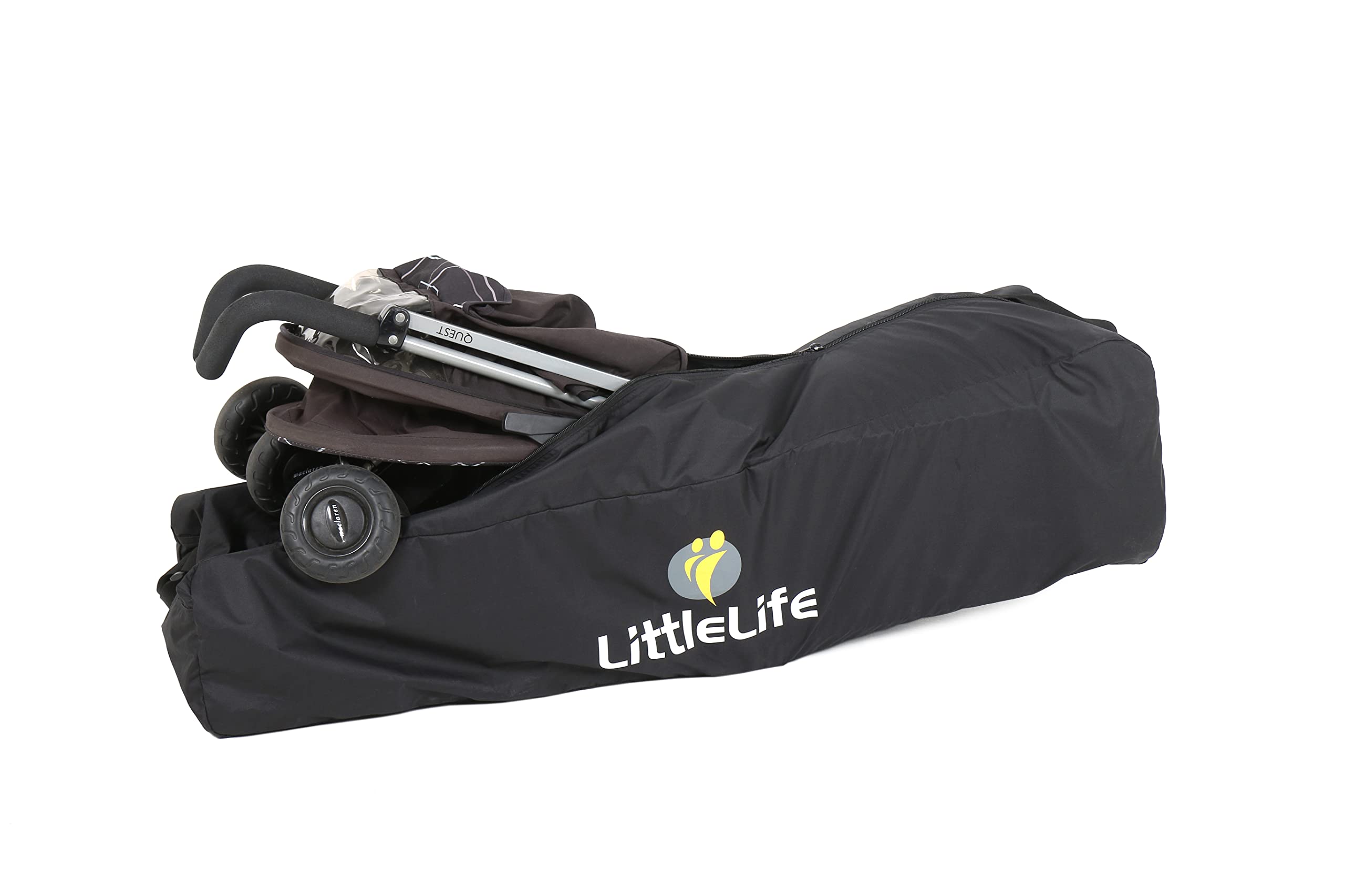 LittleLife Carry Bag for Buggy, Stroller or Pushchair with Shoulder Strap and Water Resistant Fabric – Lightweight so Ideal for Airport Gate Check-in and Travel
