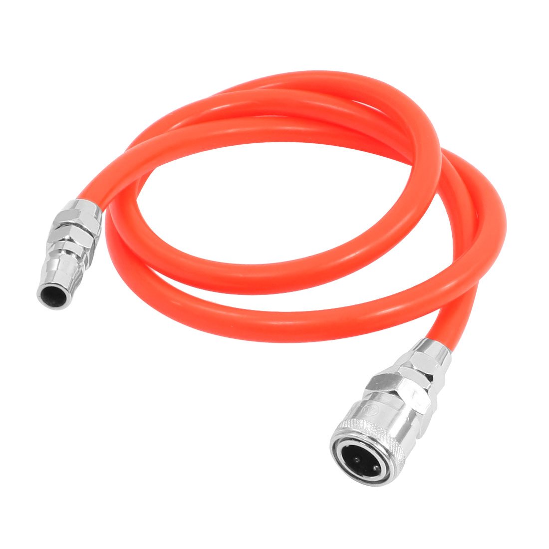 Sourcingmap 1/2" Quick Fittings 10x6.5mm Air Compressor PU Tube Hose Pipe 1M